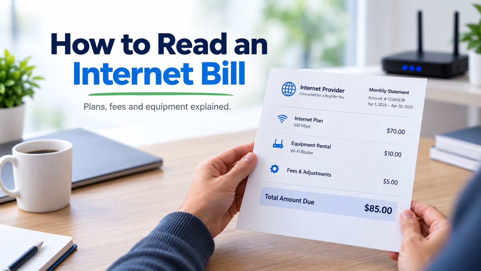internet bill explained